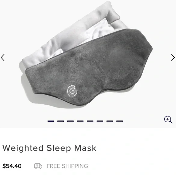 Weighted Sleep Mask - Picture 2 of 6